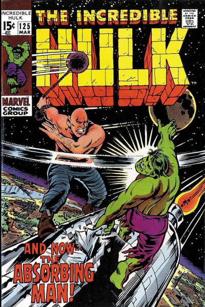 Incredible Hulk, The (1968)   n° 125 - Marvel Comics