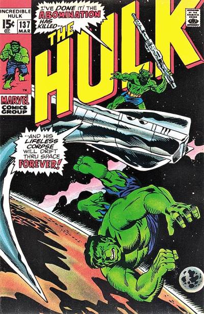 Incredible Hulk, The (1968)   n° 137 - Marvel Comics