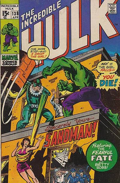 Incredible Hulk, The (1968)   n° 138 - Marvel Comics