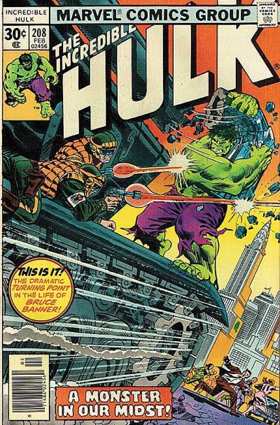 Incredible Hulk, The (1968)   n° 208 - Marvel Comics