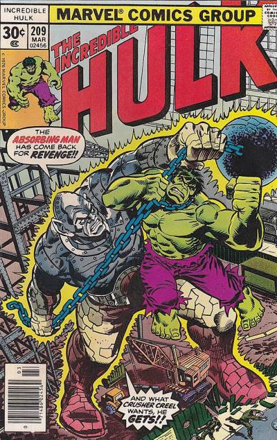 Incredible Hulk, The (1968)   n° 209 - Marvel Comics