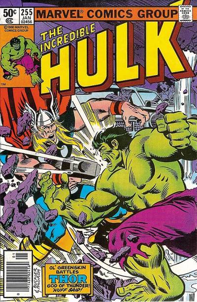 Incredible Hulk, The (1968)   n° 255 - Marvel Comics