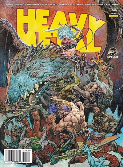 Heavy Metal (1992)   n° 300 - Metal Mammoth, Inc.