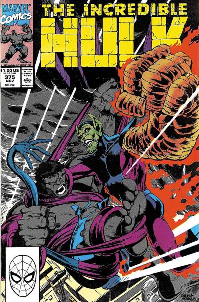 Incredible Hulk, The (1968)   n° 375 - Marvel Comics