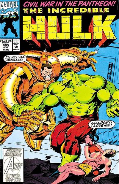 Incredible Hulk, The (1968)   n° 405 - Marvel Comics