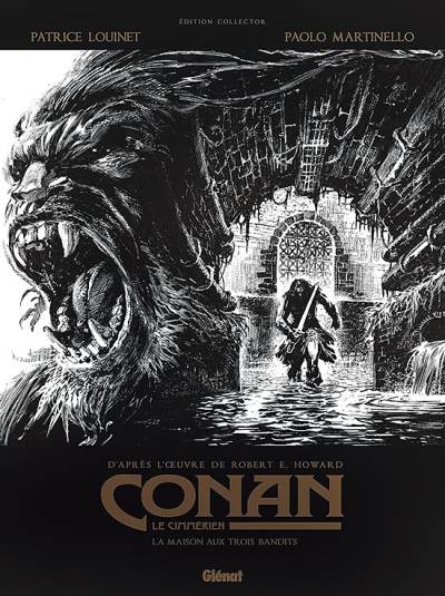 Conan, Le Cimmérien: La Maison Aux Trois Bandits N&B (2020) - Glénat Éditions