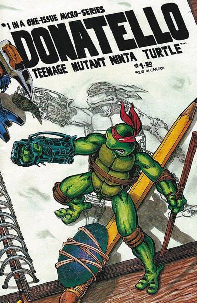 Donatello: Teenage Mutant Ninja Turtle (1986)   n° 1 - Mirage Studios