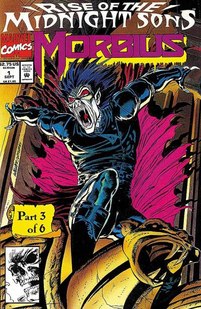 Morbius: The Living Vampire (1992)   n° 1 - Marvel Comics