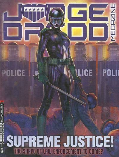 Judge Dredd Megazine (2003)   n° 429 - Rebellion