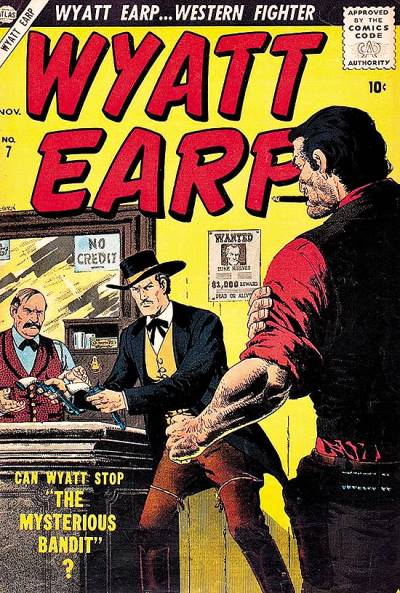 Wyatt Earp (1955)   n° 7 - Atlas Comics
