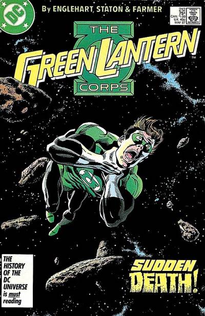 Green Lantern Corps (1986)   n° 212 - DC Comics