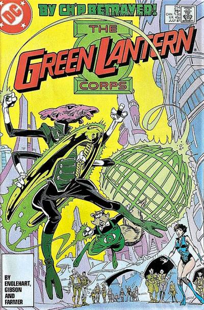 Green Lantern Corps (1986)   n° 214 - DC Comics