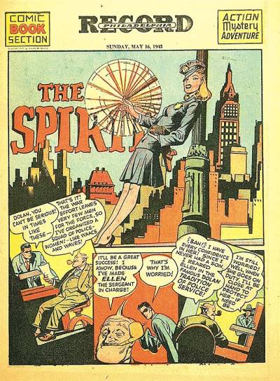Spirit Section, The - Páginas Dominicais (1940)   n° 155 - The Register And Tribune Syndicate