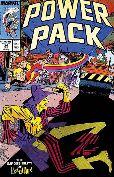 Power Pack (1984)   n° 34 - Marvel Comics