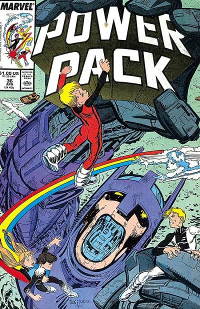 Power Pack (1984)   n° 36 - Marvel Comics