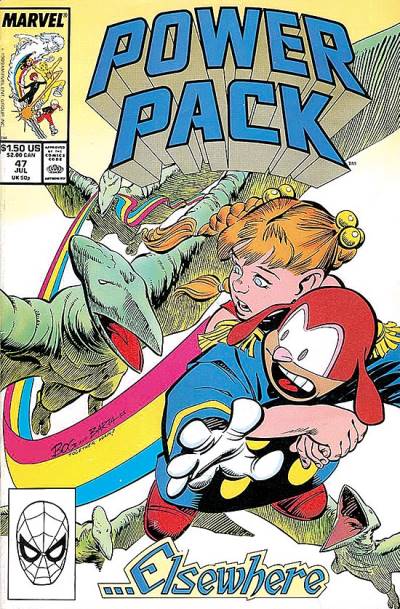 Power Pack (1984)   n° 47 - Marvel Comics