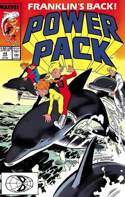 Power Pack (1984)   n° 48 - Marvel Comics