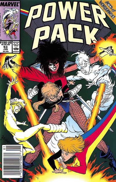 Power Pack (1984)   n° 53 - Marvel Comics