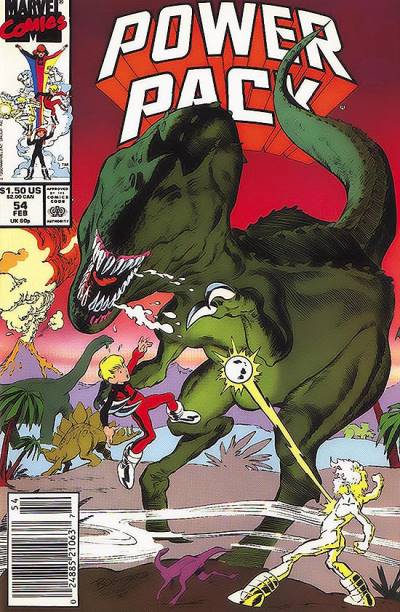 Power Pack (1984)   n° 54 - Marvel Comics