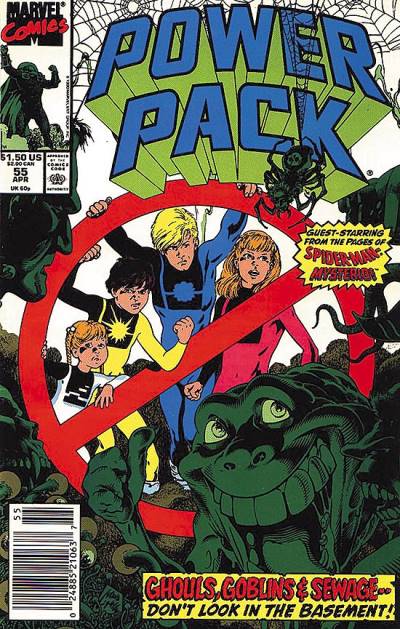 Power Pack (1984)   n° 55 - Marvel Comics