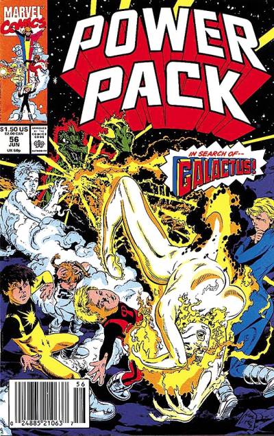 Power Pack (1984)   n° 56 - Marvel Comics