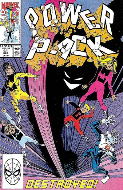 Power Pack (1984)   n° 61 - Marvel Comics
