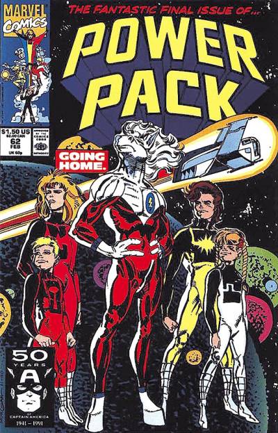 Power Pack (1984)   n° 62 - Marvel Comics