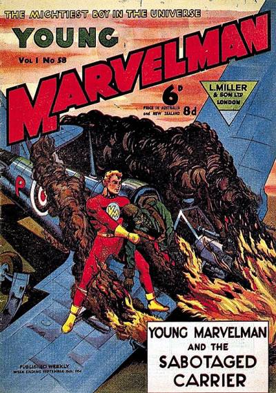 Young Marvelman (1954)   n° 58 - L. Miller & Son