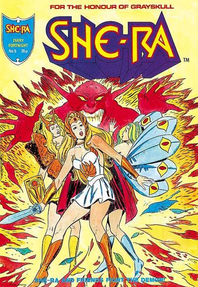 She-Ra Princess of Power (1986)   n° 5 - London Editions An Egmont Company