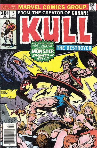Kull The Destroyer (1973)   n° 18 - Marvel Comics