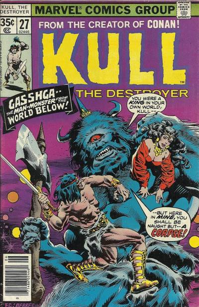 Kull The Destroyer (1973)   n° 27 - Marvel Comics