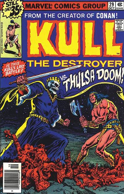Kull The Destroyer (1973)   n° 29 - Marvel Comics
