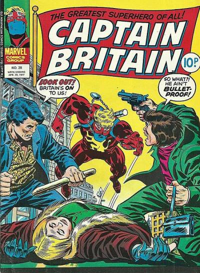 Captain Britain (1976)   n° 28 - Marvel Uk