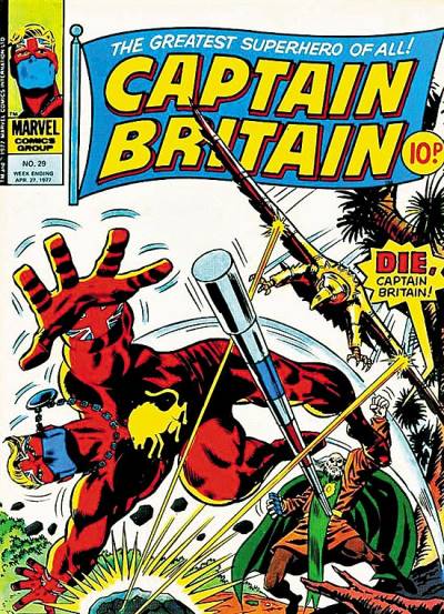 Captain Britain (1976)   n° 29 - Marvel Uk
