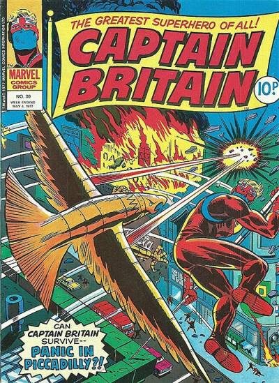 Captain Britain (1976)   n° 30 - Marvel Uk