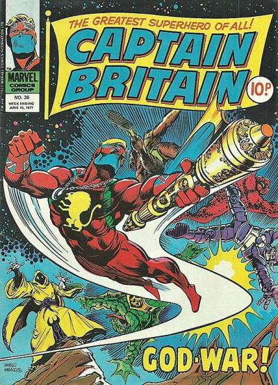 Captain Britain (1976)   n° 36 - Marvel Uk