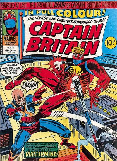 Captain Britain (1976)   n° 14 - Marvel Uk