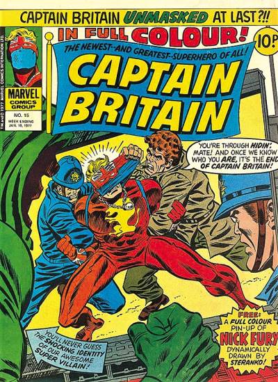 Captain Britain (1976)   n° 15 - Marvel Uk
