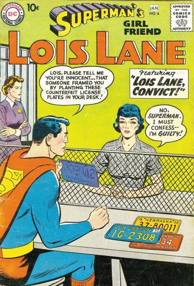 Superman's Girl Friend, Lois Lane (1958)   n° 6 - DC Comics