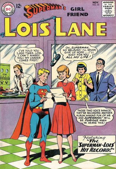 Superman's Girl Friend, Lois Lane (1958)   n° 45 - DC Comics