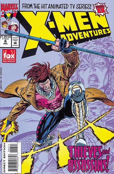 X-Men Adventures II (1994)   n° 6 - Marvel Comics