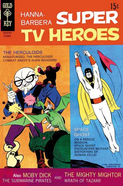 Hanna-Barbera Super TV Heroes (1968)   n° 7 - Gold Key