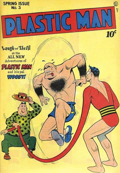 Plastic Man (1943)   n° 3 - Quality Comics