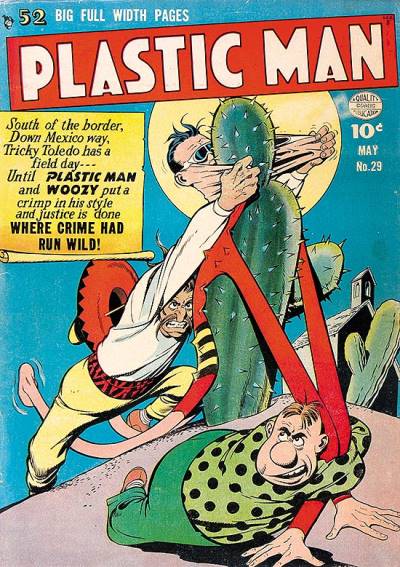 Plastic Man (1943)   n° 29 - Quality Comics