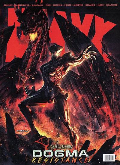 Heavy Metal (1992)   n° 310 - Metal Mammoth, Inc.