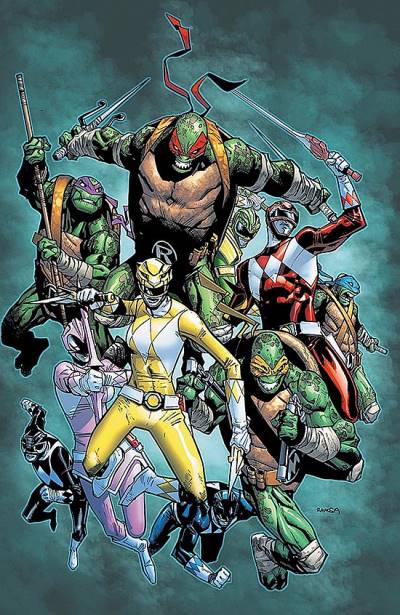 Mighty Morphin Power Rangers & Teenage Mutant Ninja Turtles (2019)   n° 2 - Boom Studios!/ Idw Publishing