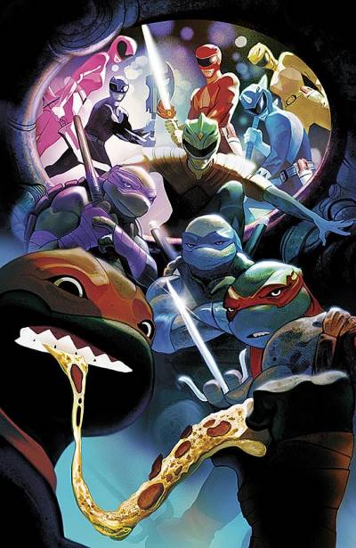 Mighty Morphin Power Rangers & Teenage Mutant Ninja Turtles (2019)   n° 5 - Boom Studios!/ Idw Publishing