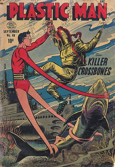 Plastic Man (1943)   n° 48 - Quality Comics