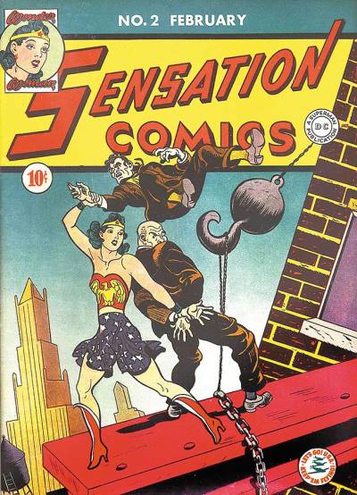 Sensation Comics (1942)   n° 2 - DC Comics