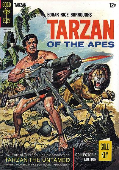 Edgar Rice Burroughs' Tarzan of The Apes (1962)   n° 163 - Gold Key
